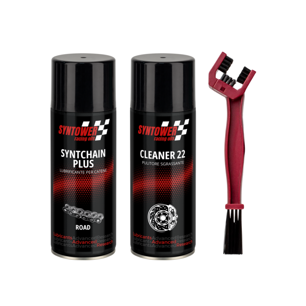 KIT MANUTENZIONE CATENA MOTO STRADALE KIT MANUTENZIONE CATENA MOTO STRADALE
